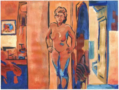 Waiting life painting