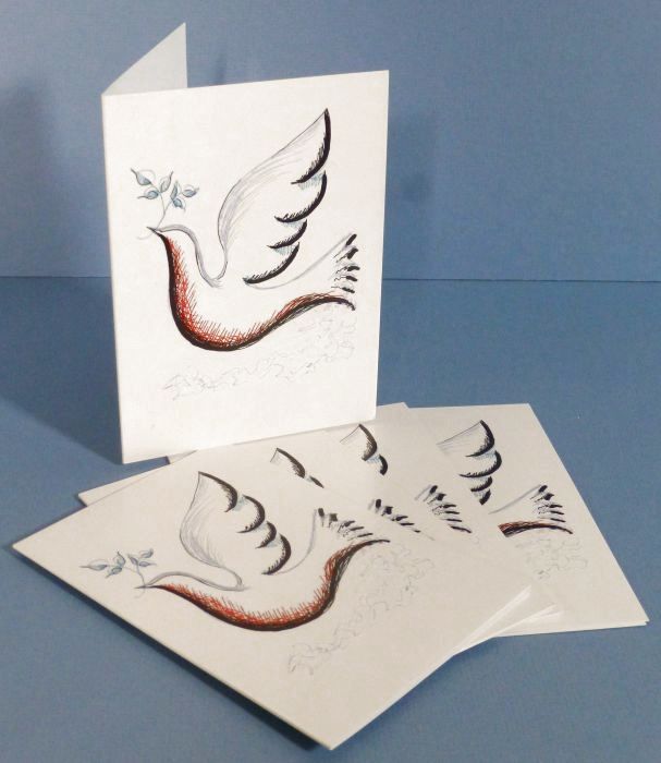 Dove of Peace Greeting Cards 5