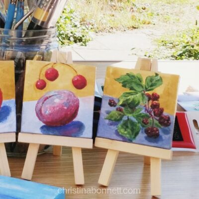 Fruit paintings