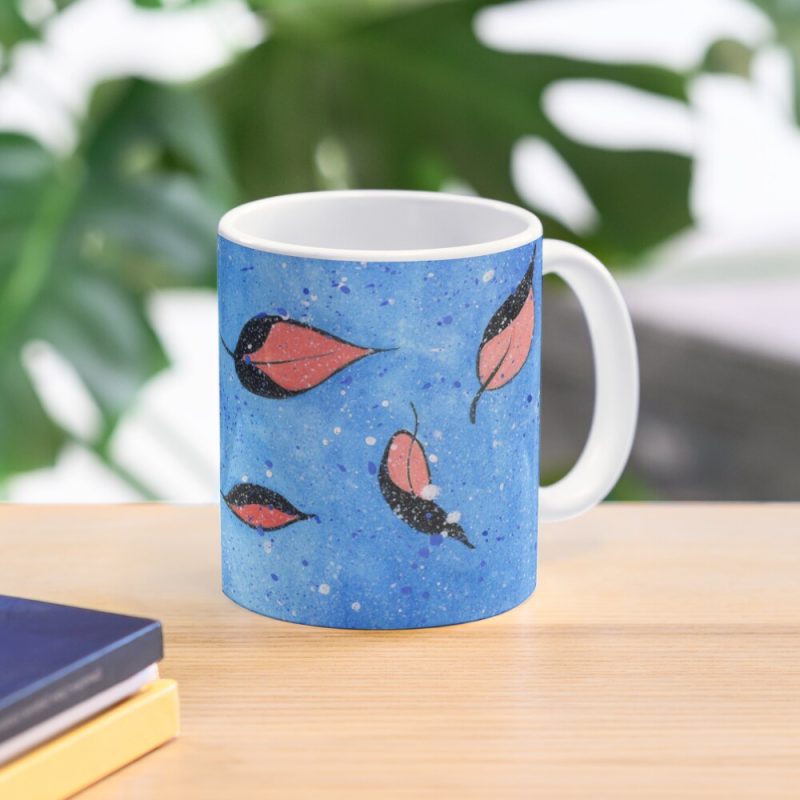 Blue and pink Coffee Mug 2